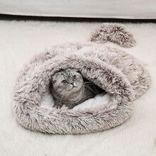 Kattenbedden, kattenslaapzak Kattengrotbed, wasbare huisdierslaapzak