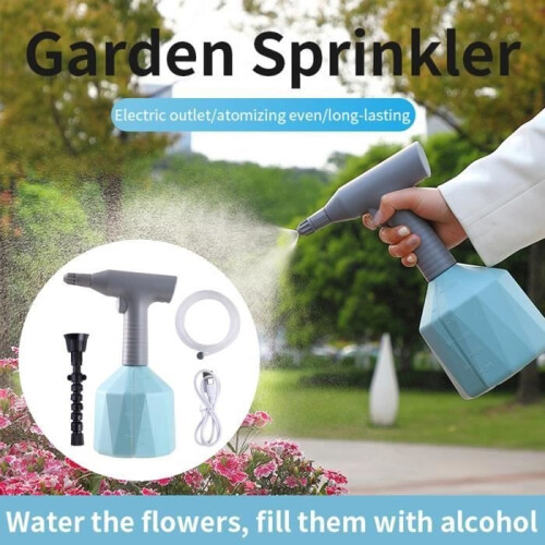 Electric Sprayer - Blue - 1 L - Automatic Watering - Two Mode Setting - Multidirectional 2