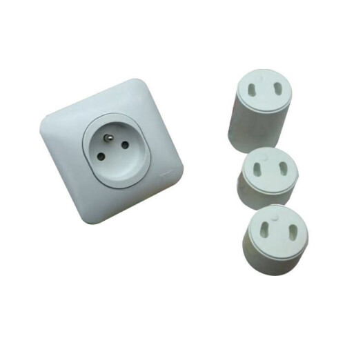 20 Removable Bb Socket Covers Without Key or Adhesive - Home Security for Electrical Outlet Protection PZCC