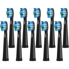 10pc Replacement Brush Heads Compatible with Fairywill D7/D8/FW507/FW508/FW551/FW2011/FW917/FW959/FW515/Seago SG E9 Toothbrush