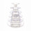 6 Tier Macaron Stand for Wedding Birthday Party, Plastic Cupcake Cake Display 1