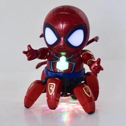 Electronic Toy - SEBTHOM - Electronic Spiderman Robot - Red - Unisex - 3 ετών και άνω 2