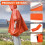 3 Συσκευασίες Thermal Sleeping Bags, Emergency Survival Poncho, Thermal, για κάμπινγκ, πεζοπορία, εξ 2