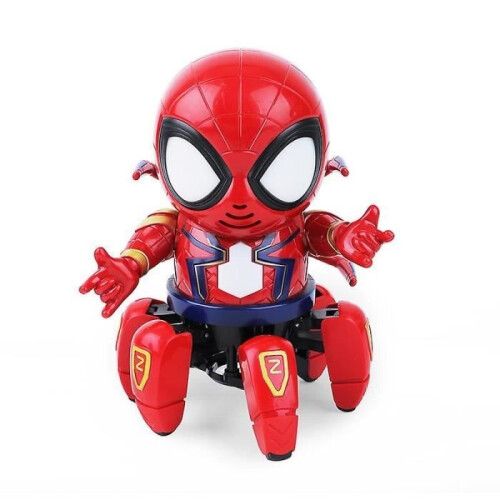 Electronic Toy - SEBTHOM - Electronic Spiderman Robot - Red - Unisex - 3 ετών και άνω 1