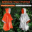 3 Συσκευασίες Thermal Sleeping Bags, Emergency Survival Poncho, Thermal, για κάμπινγκ, πεζοπορία, εξ 3