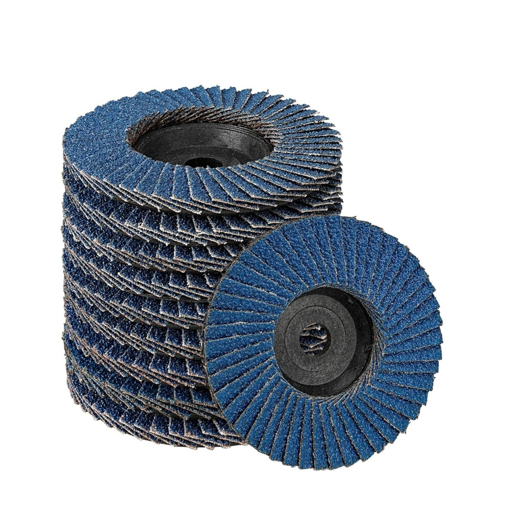 10Pcs 75Mm Flat Flap Sanding Disc Mini Grinding Wheel Rotating Abrasive Polishing Disc For Angle Grinder Metal Wood Grinding 9044945323689