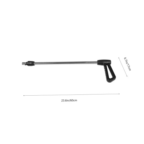 Universal Stroller Push Handle Replacement with Ergonomic Comfort Grip for Wagons and Carts 1