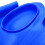 Capuchon de protection auditive en silicone élastique 3D bleu foncé 10