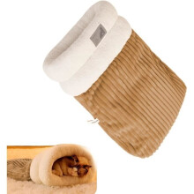 44*37CM Cat Bed Cave Sleeping Bag|Small Pet Sleeping Bag|Semi-Enclosed Pet Hideaway|Sleeping Cuddle Cave|Three-Layer Pet Bed Pet-B.