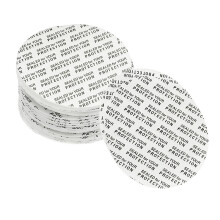 150Pcs 53mm Pressure Sensitive Bottle Liners, Polystyrene Foam Seal Liners for Jars and Bottle Caps, White