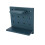 Pegboard Organizer Wall Mounted PP Plastic Panel Kit for Kitchen Bathroom Office, Blue, Tool Modular Design 1