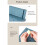Pegboard Organizer Wall Mounted PP Plastic Panel Kit for Kitchen Bathroom Office, Blue, Tool Modular Design 5