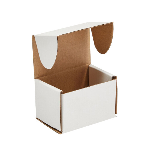 White Corrugated Mailer Boxes 3x2x2 Inch 50 Pack, CrushResistant Small  Boxes for Packaging 2