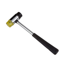 2 in 1 Tape Dispenser and Rubber Mallet, 40MM Dual Head Hammer for Packaging and Craft Projects