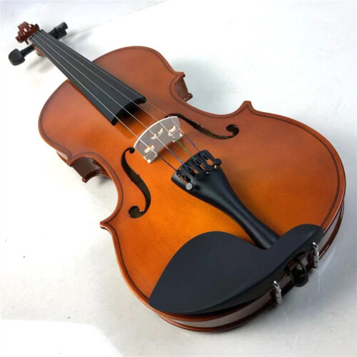 Solid Wood Violin 4/4 with Clear Balanced Sound, Comfortable Playability, Durable for Students 2