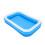 Living And Home 8.6 x 5.74 FT Inflatable PVC Rectangular Swimming Pool 1