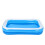Living And Home 8.6 x 5.74 FT Inflatable PVC Rectangular Swimming Pool 2