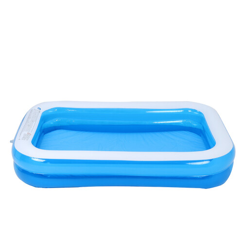 Living And Home 8.6 x 5.74 FT Inflatable PVC Rectangular Swimming Pool 1