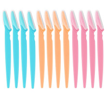 12pcs Dermaplaning Razors for Women and Men Facial Hair Removal Peach Fuzz Shaver Sensitive Skin