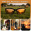 Motorcycle Riding Polarized Sunglasses UV400 Windproof Foam Padding Floating TR90 Frame Yellow 4