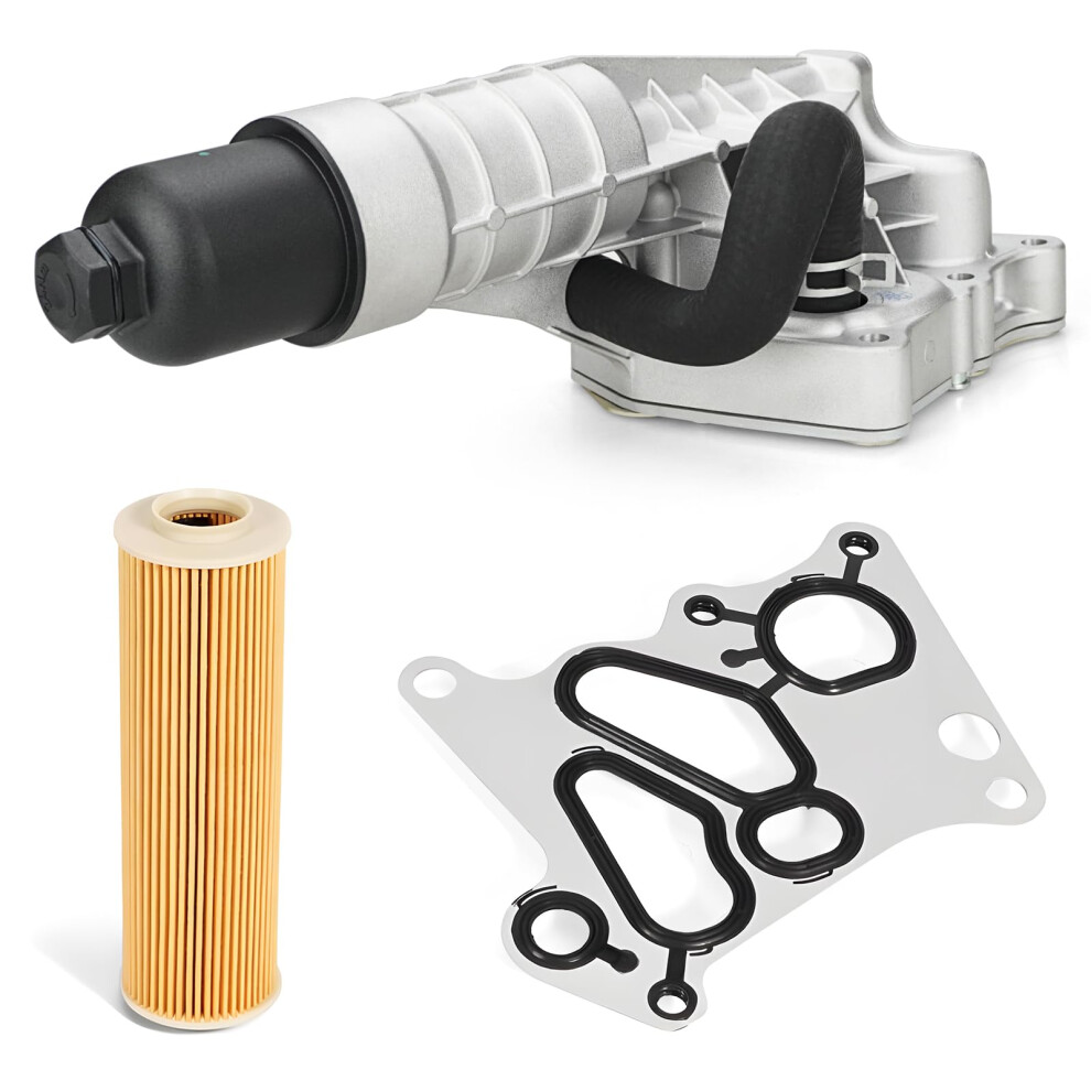 Aluminum Engine Oil Cooler Filter Housing For Mercedes M271 W204 C250 Slk250 20122015 Oem Fit 9113335660526