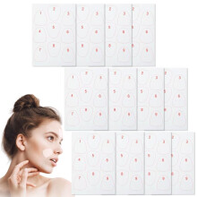 108PCS Wrinkle Patches for Smile Lines, Forehead and Crow's Feet, Wrinkle Smoothing Treatment