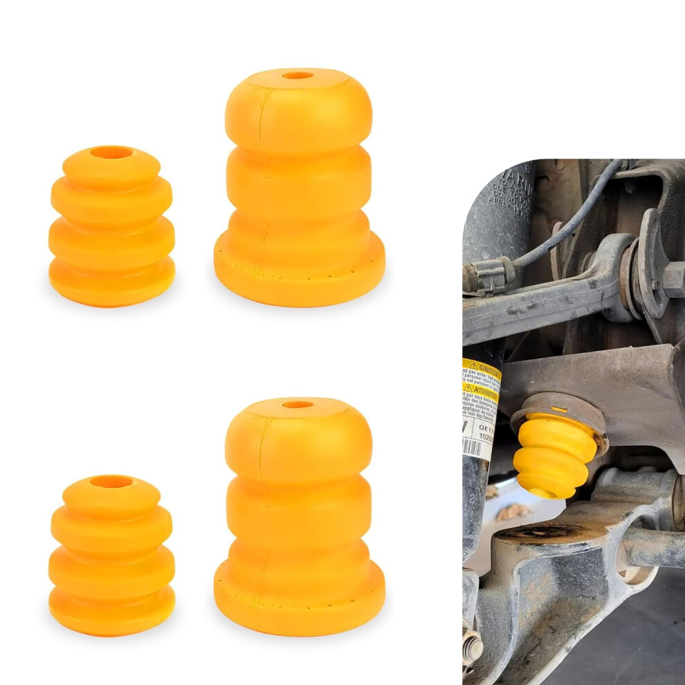 4Pcs Control Arm Bump Stop And Rear Axle Suspension Bumper Pads For Chevrolet Savana 1500 Oem 15153958 15039397 9455672705295
