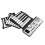 Professional 61Key Roll Up Piano Keyboard with Dual Timbre Layering, Split Function and LCD Control 1