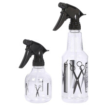 Hair Spray Bottle with Consistent Fine Mist, Leakproof Cap, Dual Size for Salon, Plants, Travel
