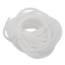 Vacuum Infusion Spiral Tube PE for Resin RTM, Transparent 120C Heat Resistant, 6mm x 10m