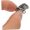 2pcs Hair Clipper Base AntiSlip Iron Alloy Stand Corrosion Resistant for Precision Cutting 4