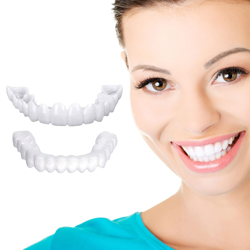 Veneers for Missing Teeth, Instant Smile Enhancement, Natural Color Removable Cover