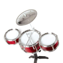 Desktop Drum Set with Cymbal and Sticks, Compact Design for Office Stress‑Relief and Daily Use