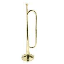 Brass Cavalry Bugle with Clear Resonant Sound for School Band and Orchestra Performance