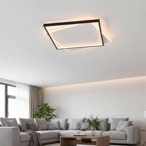 Living And Home Adjustable LED Ceiling Light with Remote Control