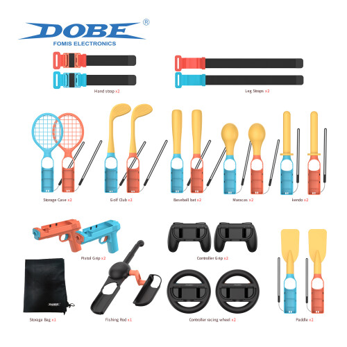 DOBE Switch 2 24-in-1 Motion Sports Bundle Kit 2