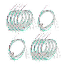 Lyre Harp Strings Replacement Set Durable Multicolor Nylon 10 Pack Accurate Length Kit