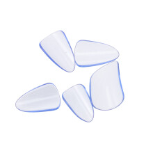 5pcs Ergonomic Pipa Finger Picks and Guzheng Finger Protectors Set, Durable Comfortable Fit Blue