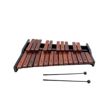 25Note Wooden Glockenspiel Xylophone Beginner Set with Bag for Music Lessons and Concerts