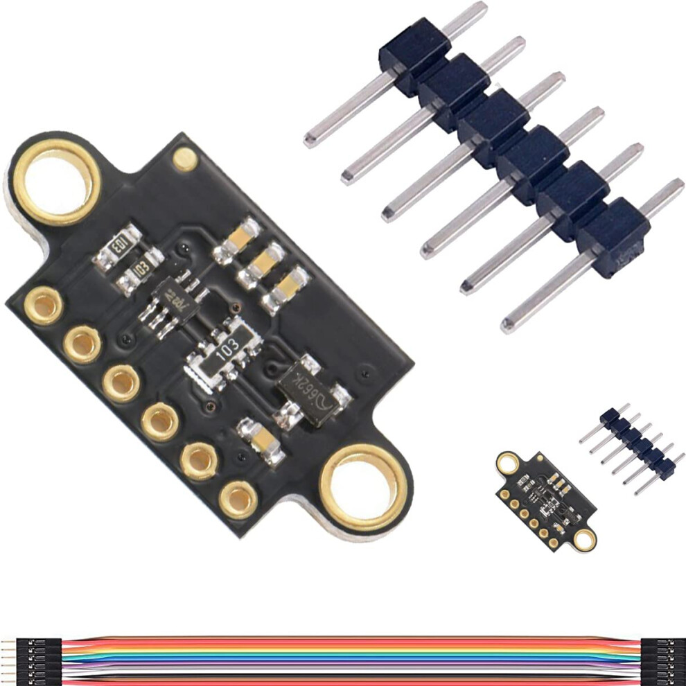 2Pcs Vl53l0x Time Of Flight Distance Sensor Module 940Nm Laser For Arduino Wide Voltage 9070919871337