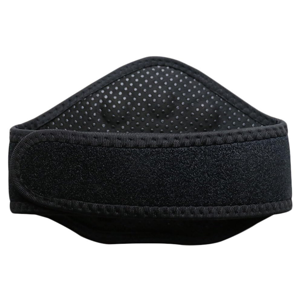 Adjustable Magnetic Neck Support Brace with Self Heating Tourmaline Wrap for Pain Relief