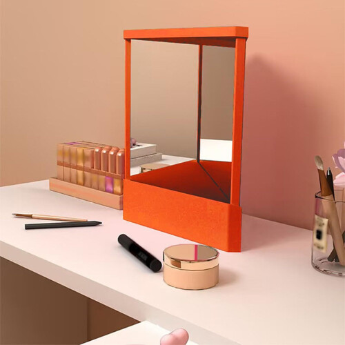 True Mirror NonReversing Vanity Makeup Mirror with True Reflection View for Precise Grooming