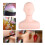 LifeSize Soft Mannequin Head with Shoulders for Makeup Practice and Wig Display 5
