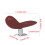 Bassoon Hand Rest with Screws, Ergonomic ABS Thumb Support for Stable and Comfortable Playing 4