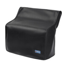 Accordion Dust Cover Leather Protective Bag Dustproof Lightweight for Travel School Studio 41x40x19cm Black