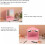 Makeup Vanity Mirror with True Image Reflection, NonMagnifying Tabletop Cosmetic Mirror Green 2