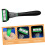 Safety Razor Kit for Men with Ergonomic Rubber Handle, Double Edge Design, 7 Replaceable Blades 3