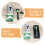 Safety Razor Kit for Men with Ergonomic Rubber Handle, Double Edge Design, 7 Replaceable Blades 5