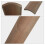 4/4 Violin Fingerboard Replacement Ebony Style Durable Wooden Construction Smooth Playing Surface 4