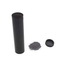 Metal Shaker Stainless Steel Hand Percussion Instrument with Clear Resonant Sound Black